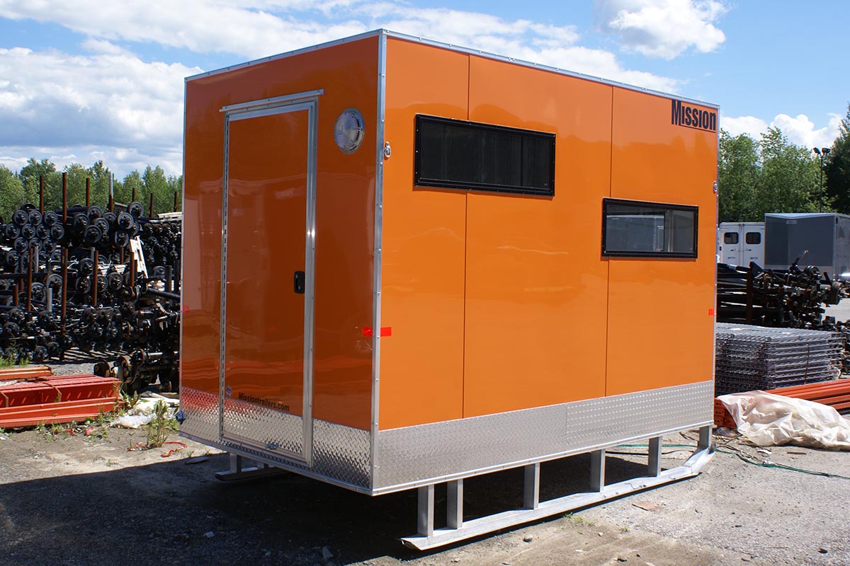 Orange Mission Ice Shack