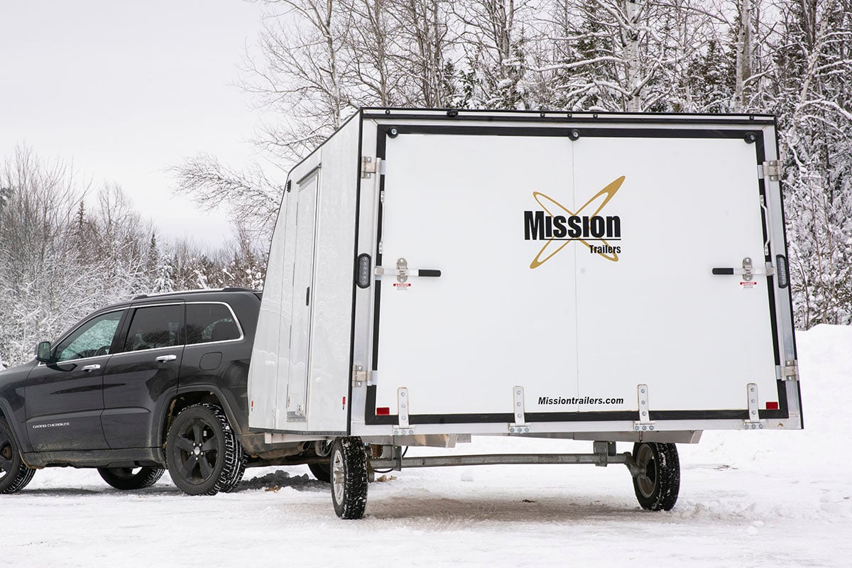 Mission Crossover Snowmobile Trailer